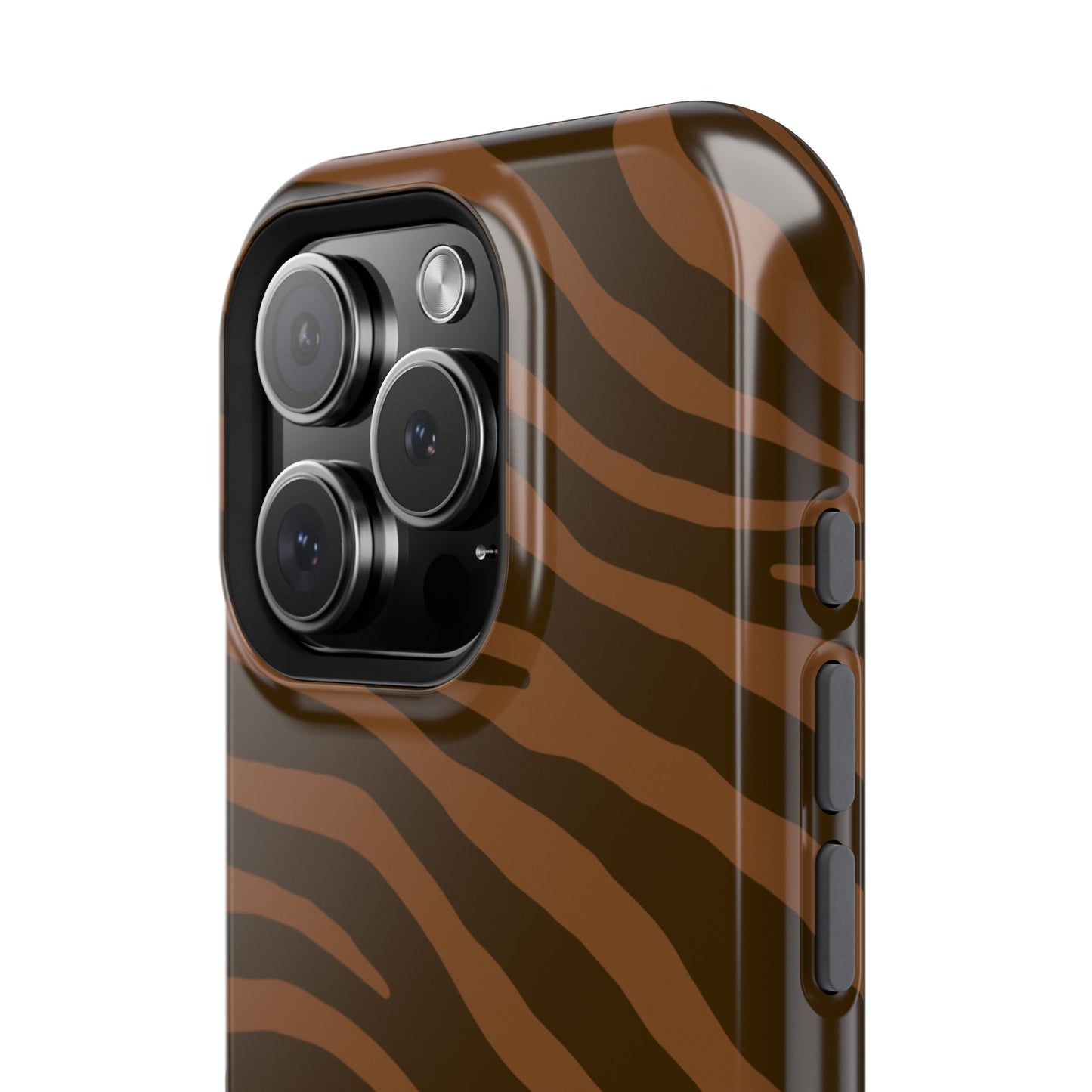 Brown Tiger Stripe Phone Case