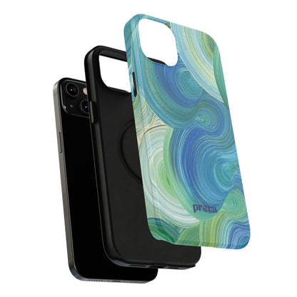 Swirling Ocean Impact-Resistant Phone Case