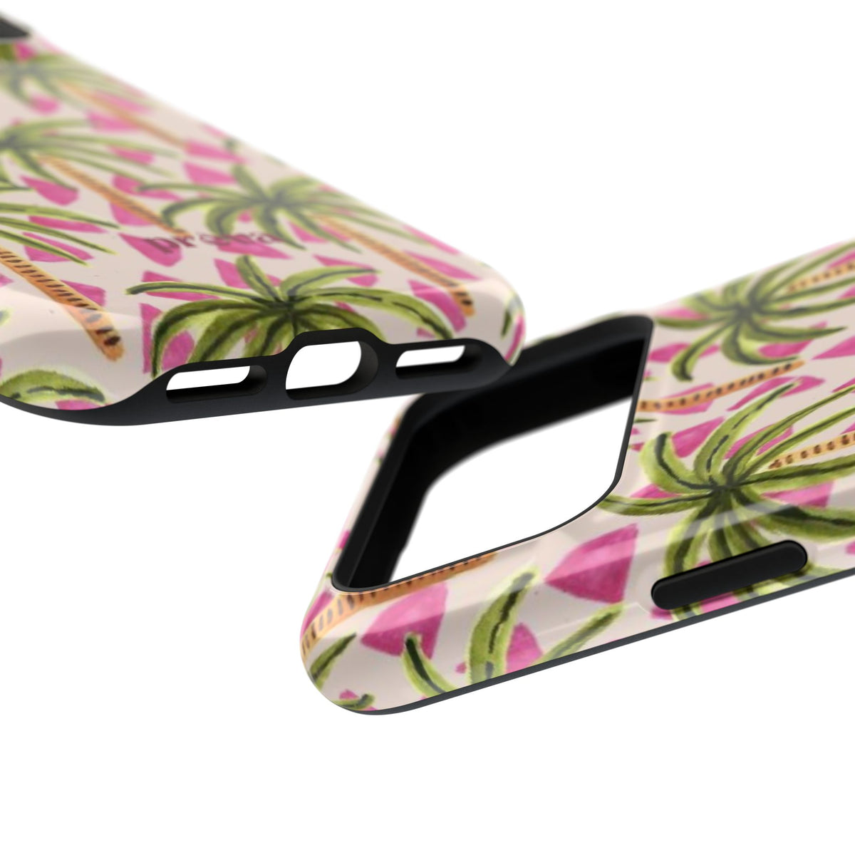 Phone Case — Pink Palm Tree Impact-Resistant Protector