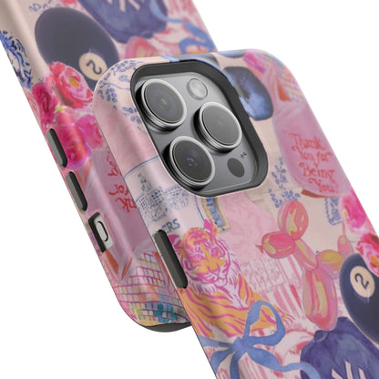 Retro 8 Ball Collage Phone Case