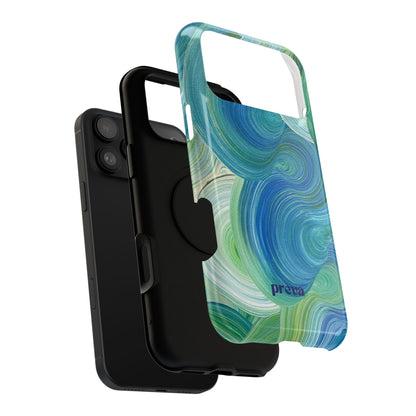 Swirling Ocean Impact-Resistant Phone Case