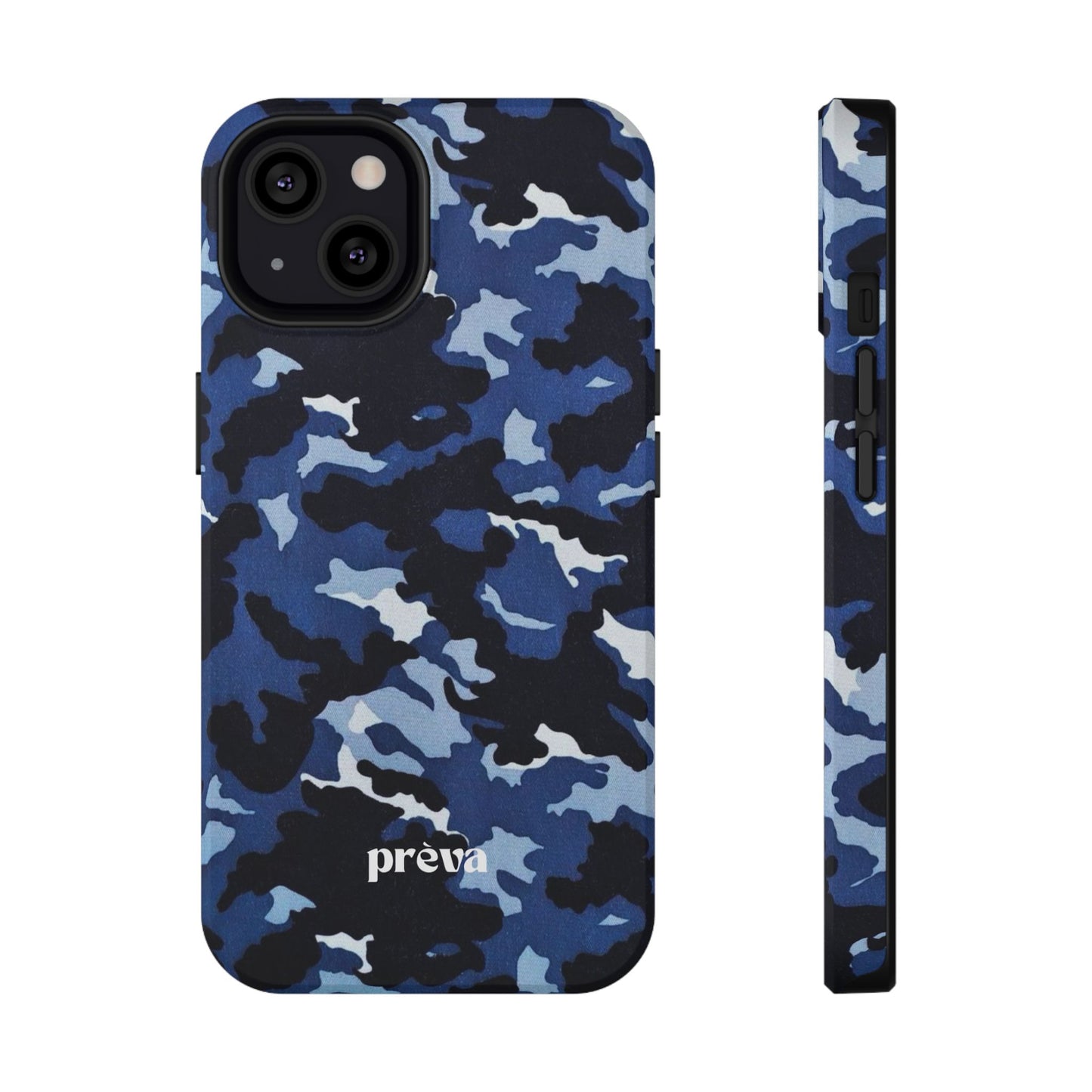 Blue Camo Phone Case