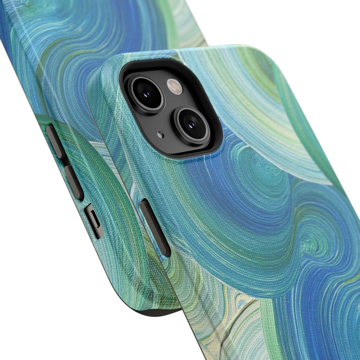 Swirling Ocean Impact-Resistant Phone Case