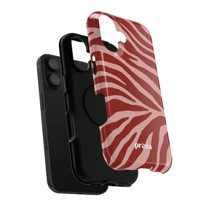 Red Zebra Phone Case