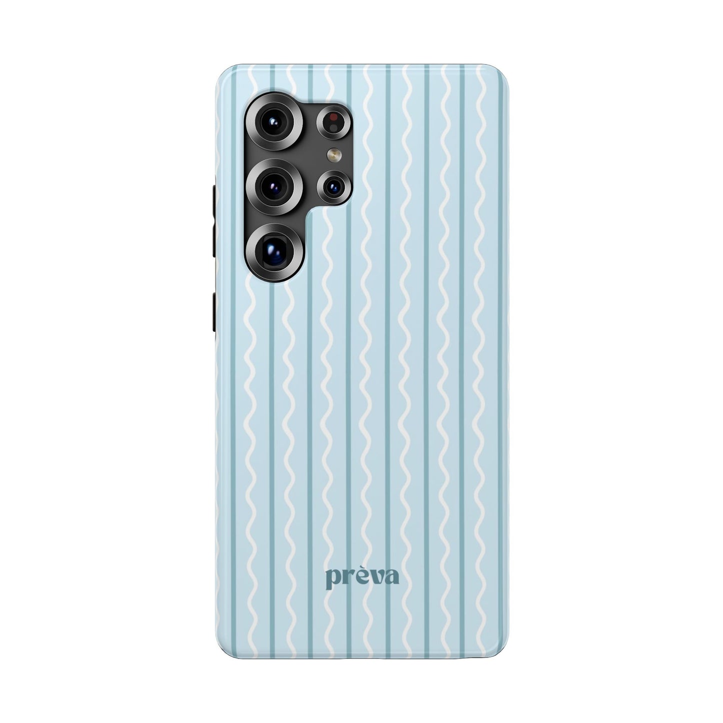 Blue Island Stripes Phone Case