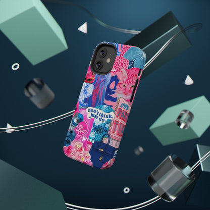 Vibrant Galaxy Collage Phone Case