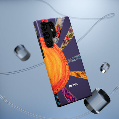 Purple Cancun Sun Phone Case