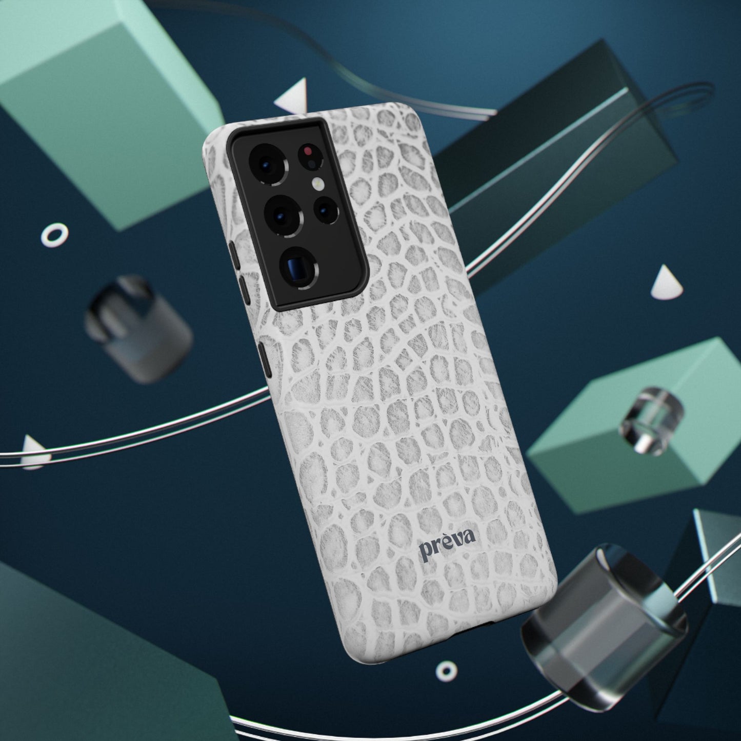 White Snake Phone Case