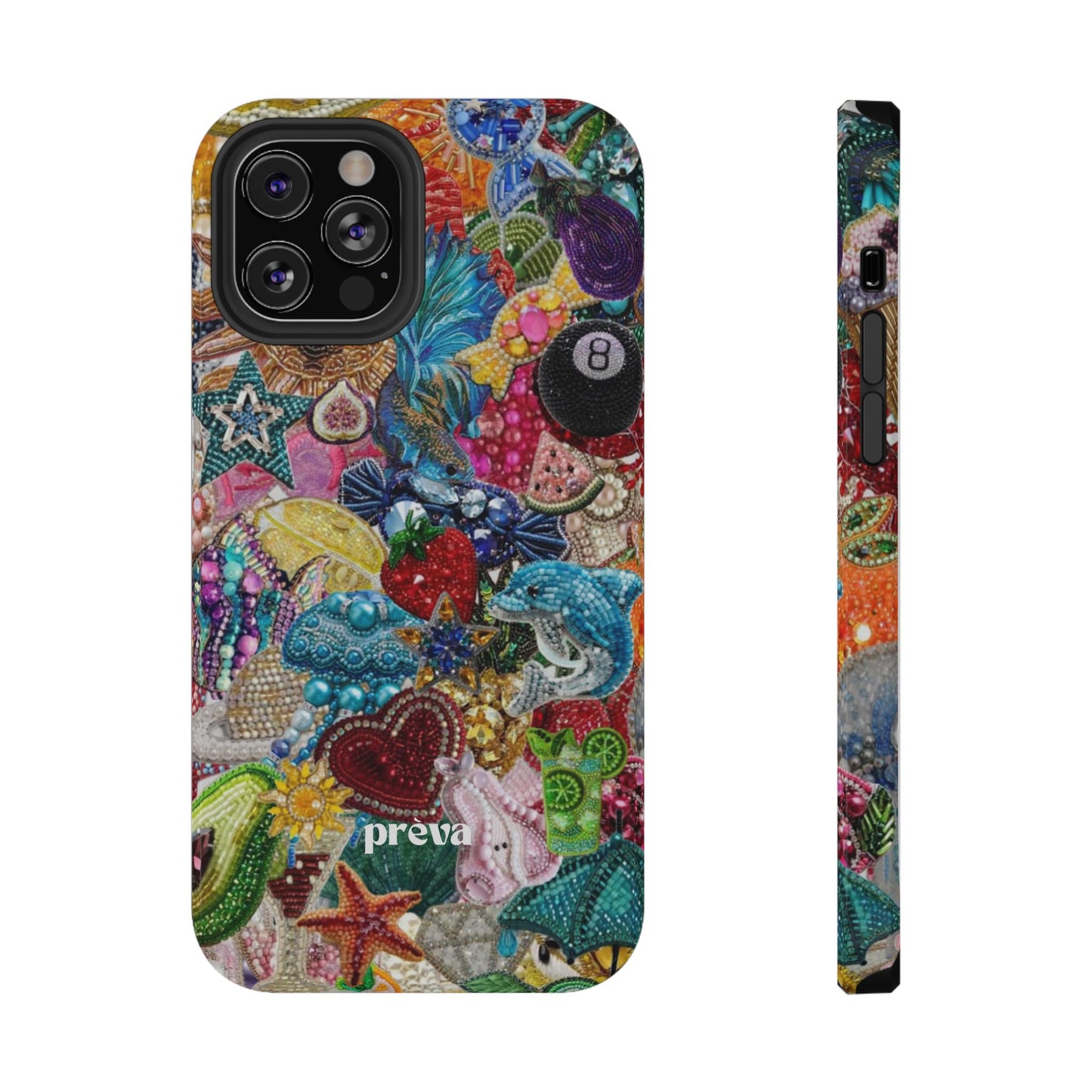 Colorful Rhinestone Phone Case