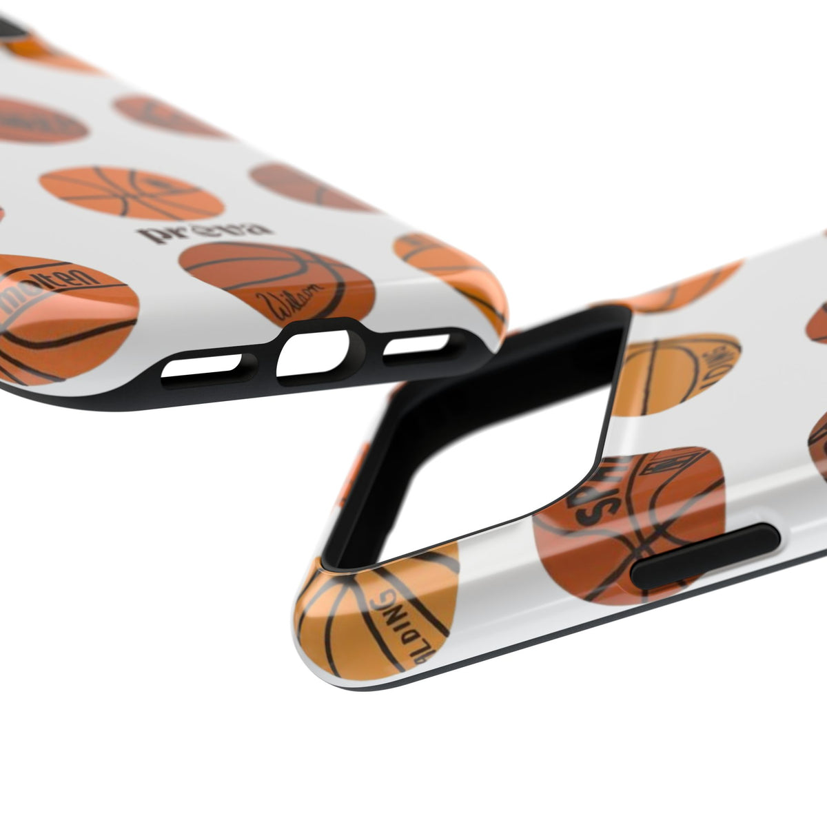 White Basketball Phone Case