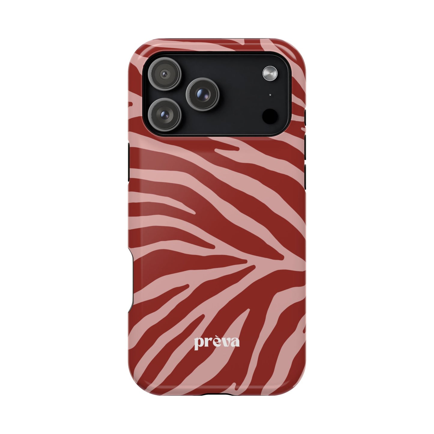 Red Zebra Phone Case