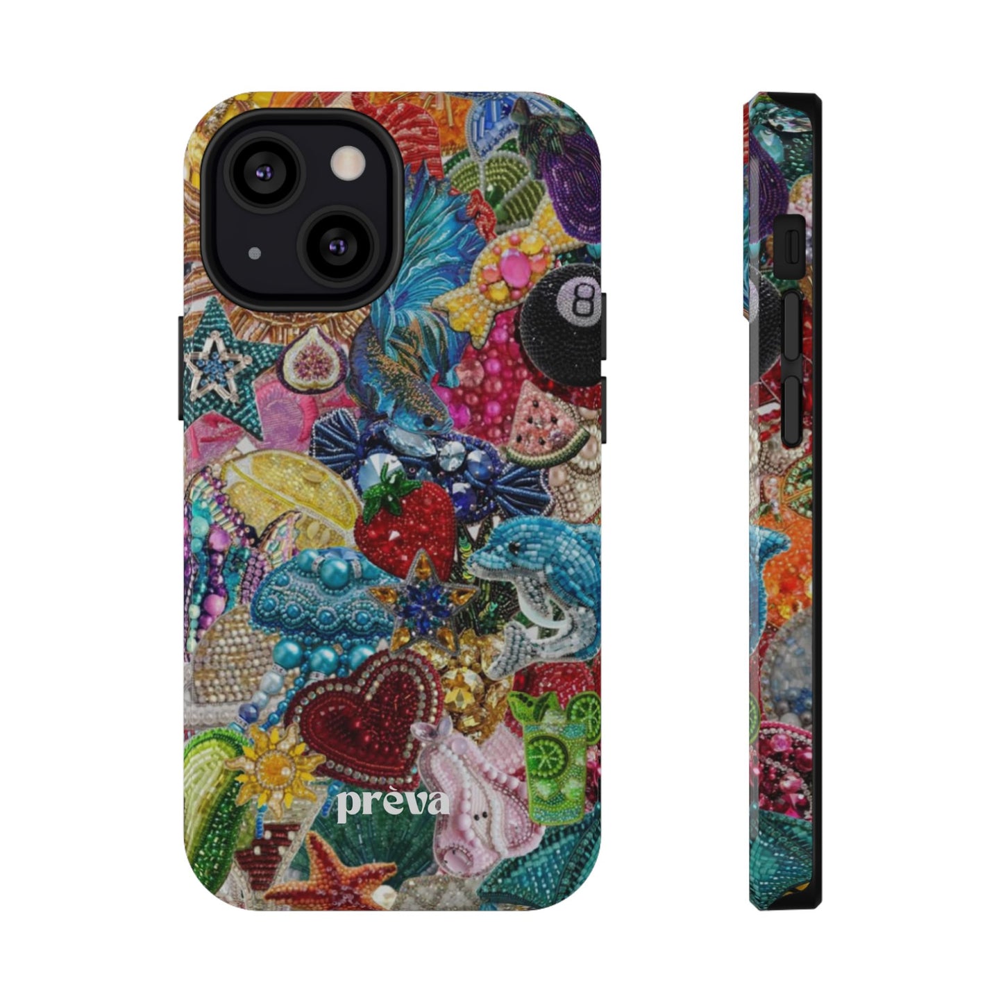 Colorful Rhinestone Phone Case