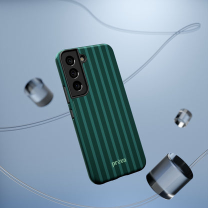 Striped Green Phone Case