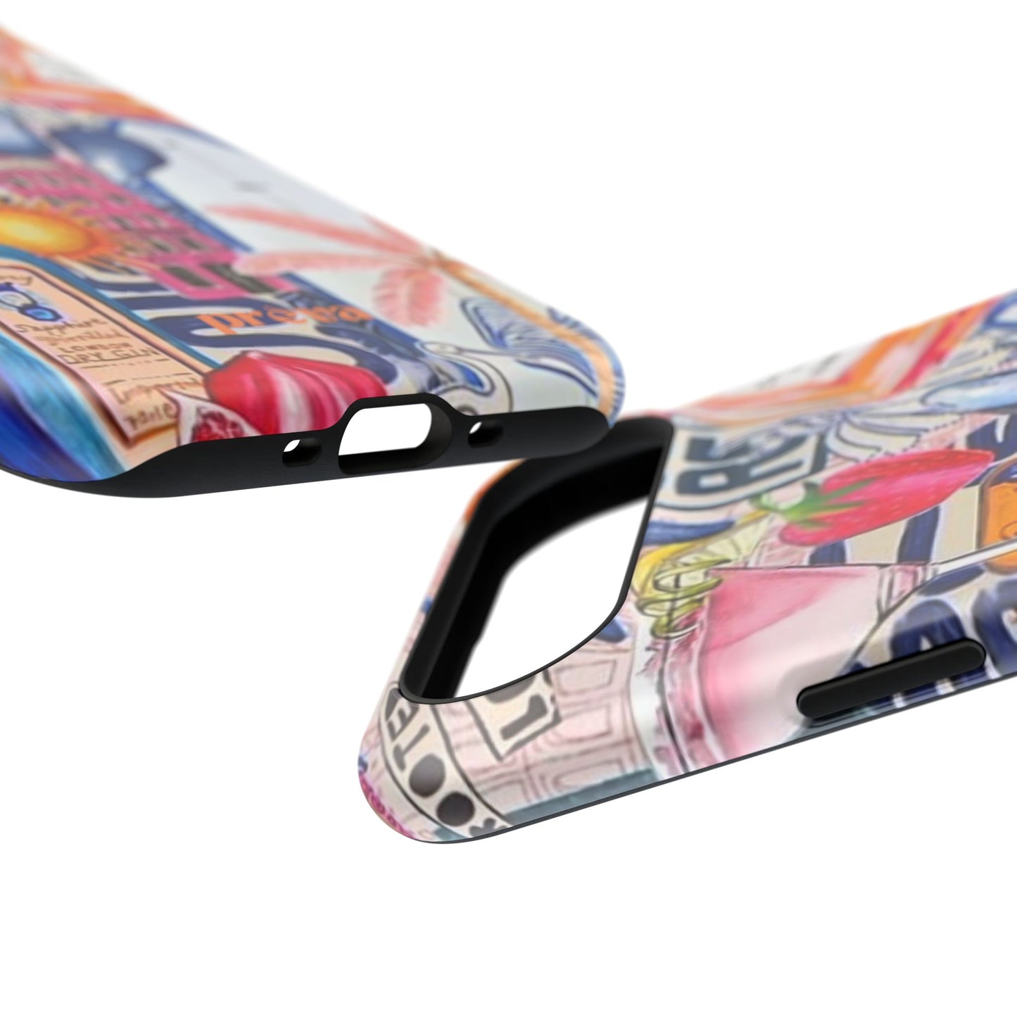 Tropical Beach Collage Phone Case