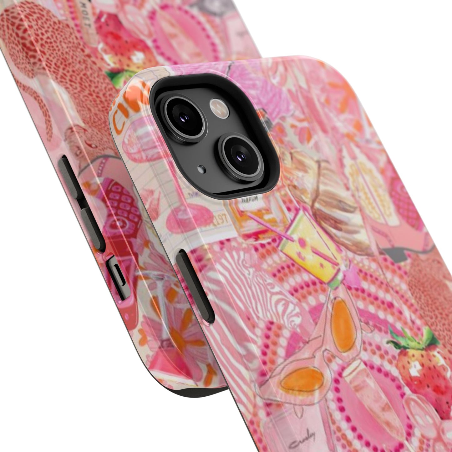 Pink Collage Phone Case