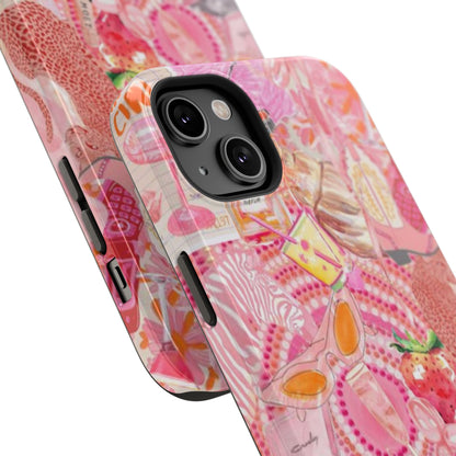 Pink Collage Phone Case