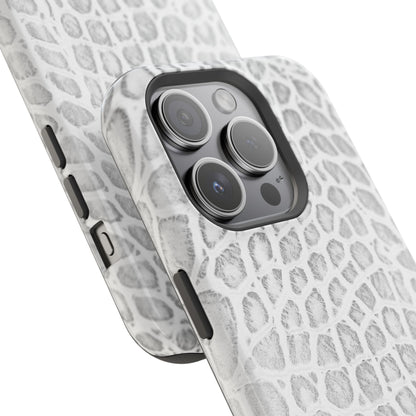 White Snake Phone Case