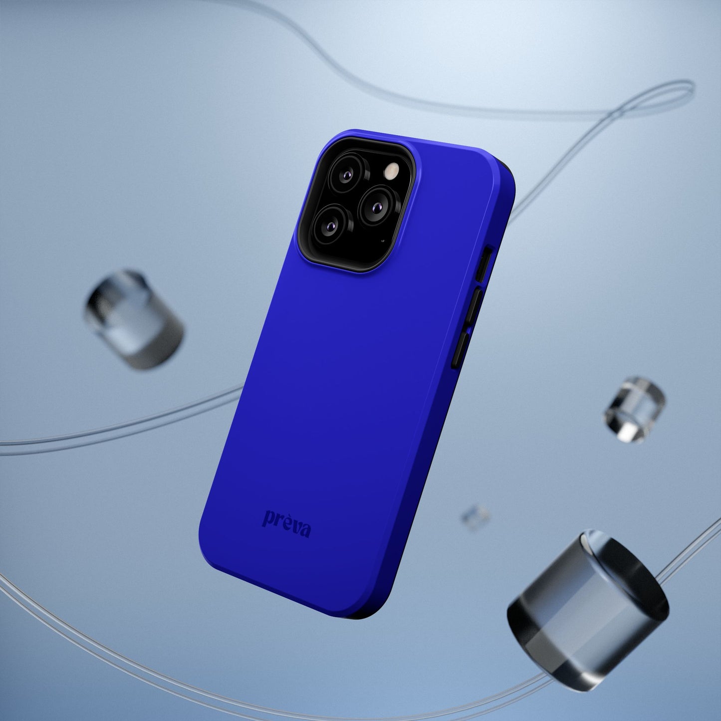 Neon Dark Blue Phone Case