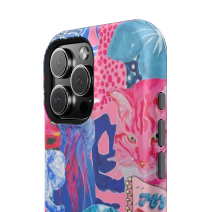 Vibrant Galaxy Collage Phone Case