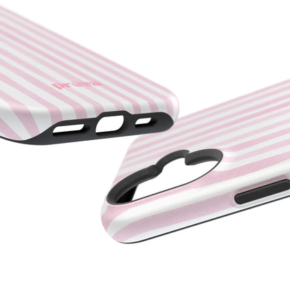Pink Stripe Phone Case
