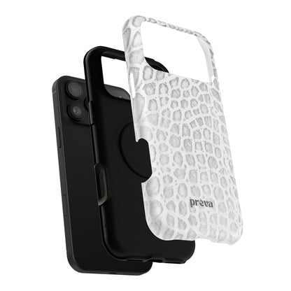 White Snake Phone Case