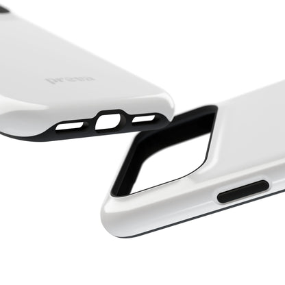 White & Grey Phone Case