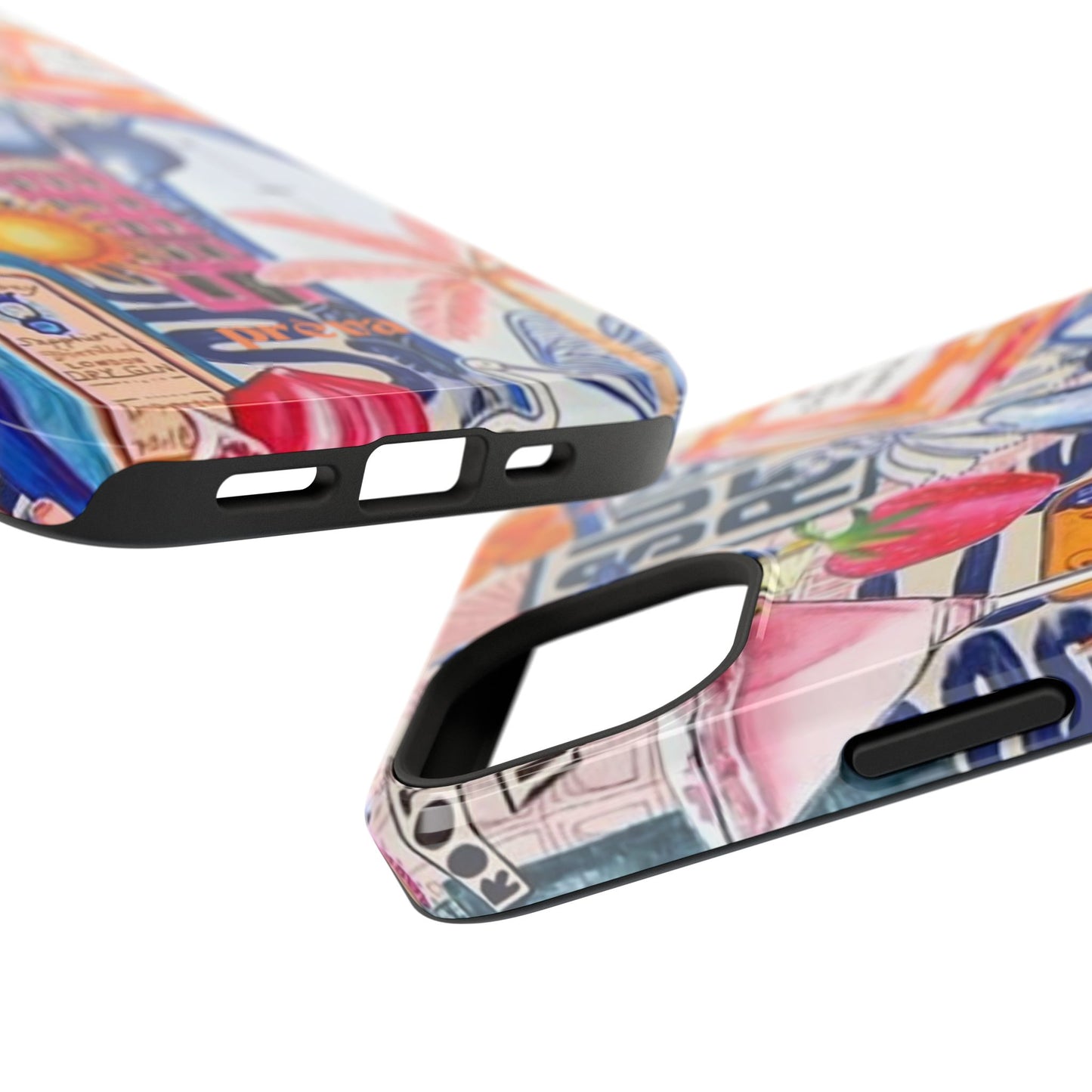 Tropical Beach Collage Phone Case
