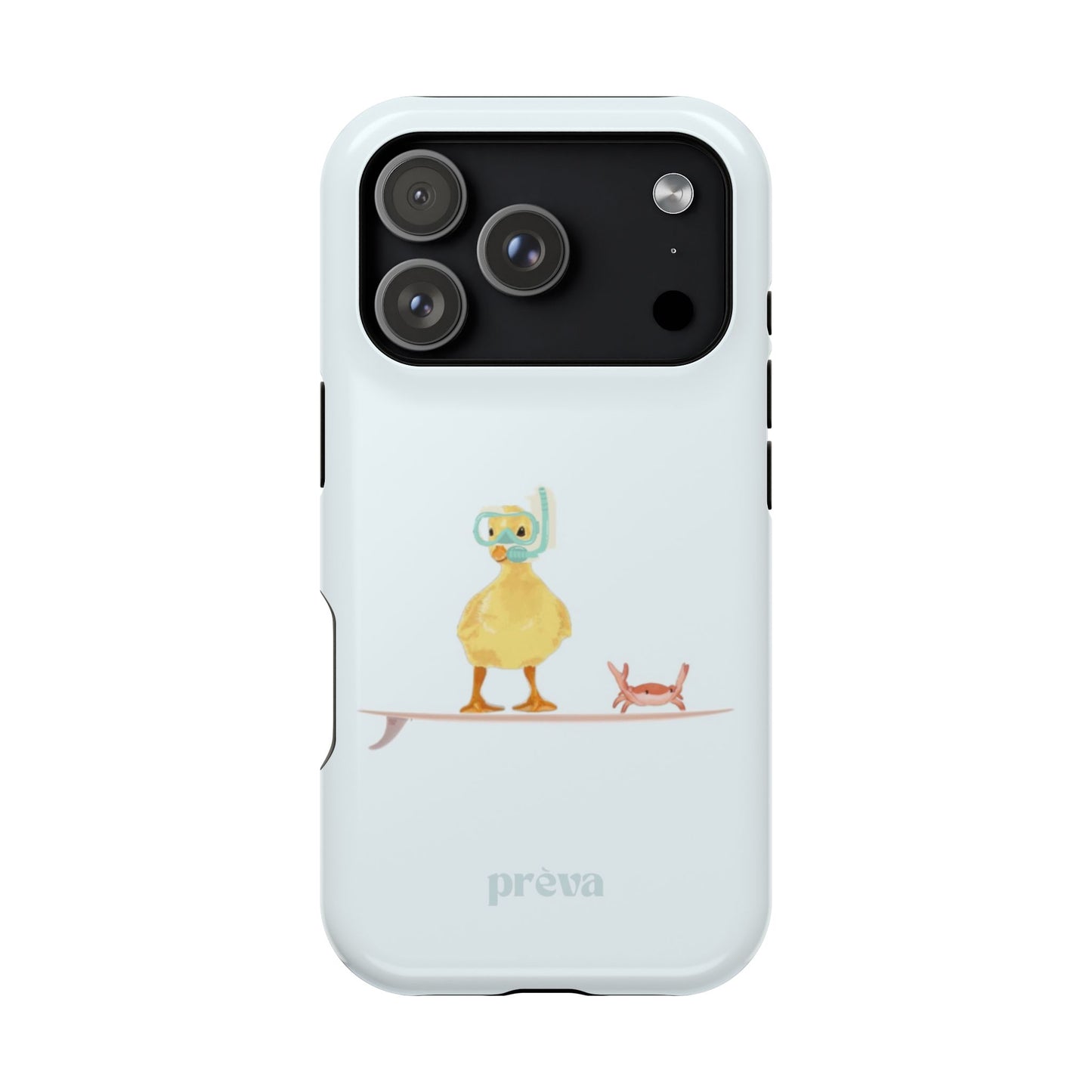 Scuba Duck Stripes Phone Case