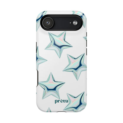 White Starburst Phone Case