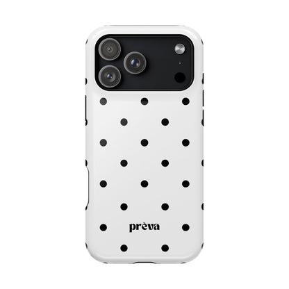 B&W polka dots Phone Case