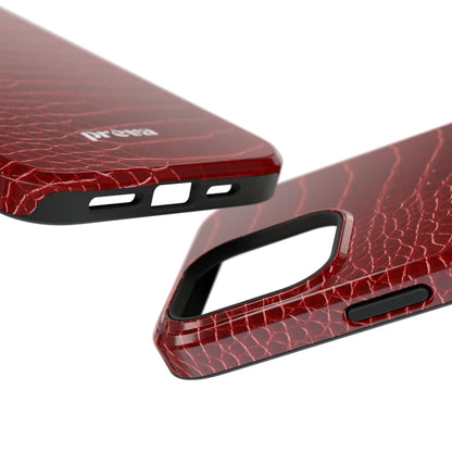 Red Croc Phone Case