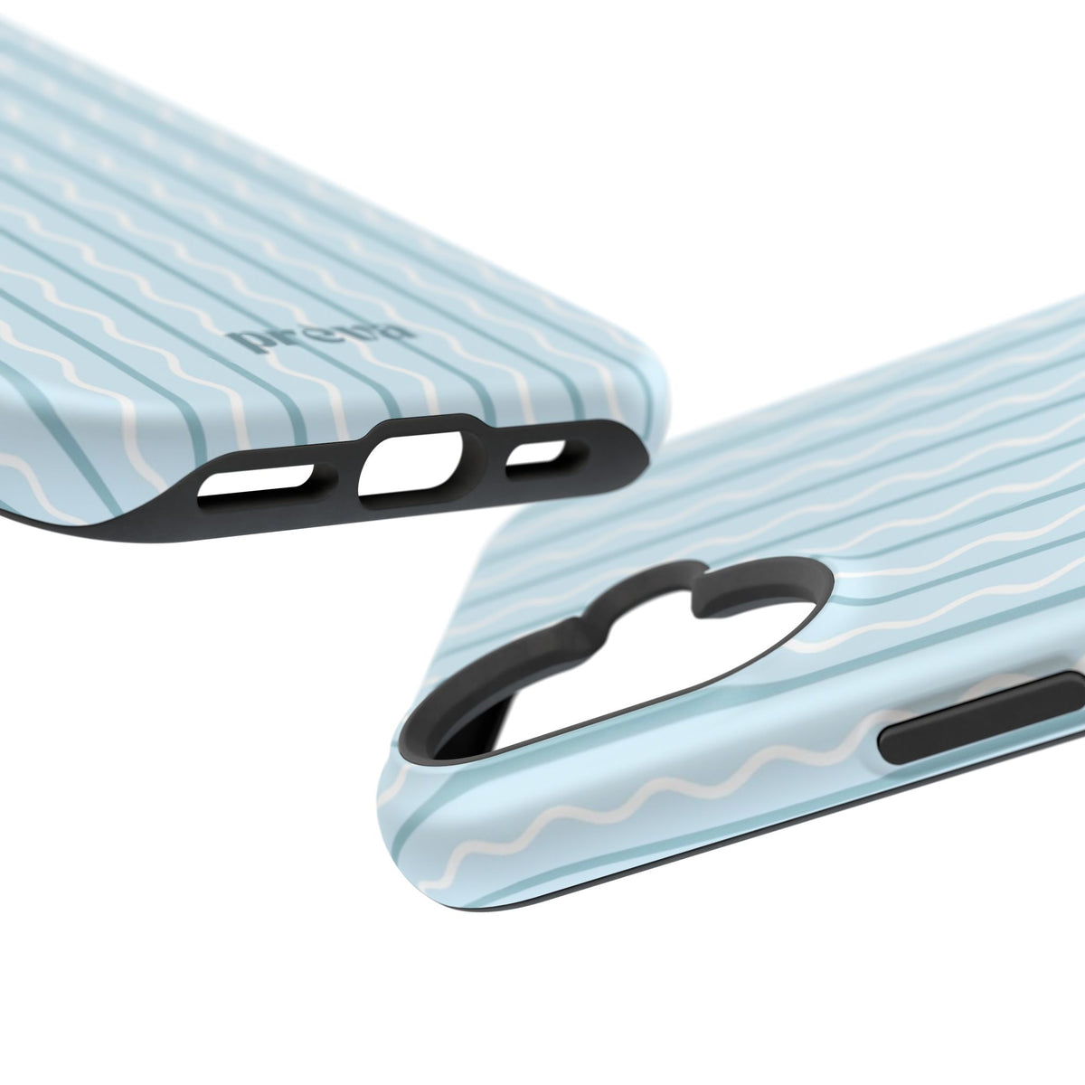 Blue Island Stripes Phone Case