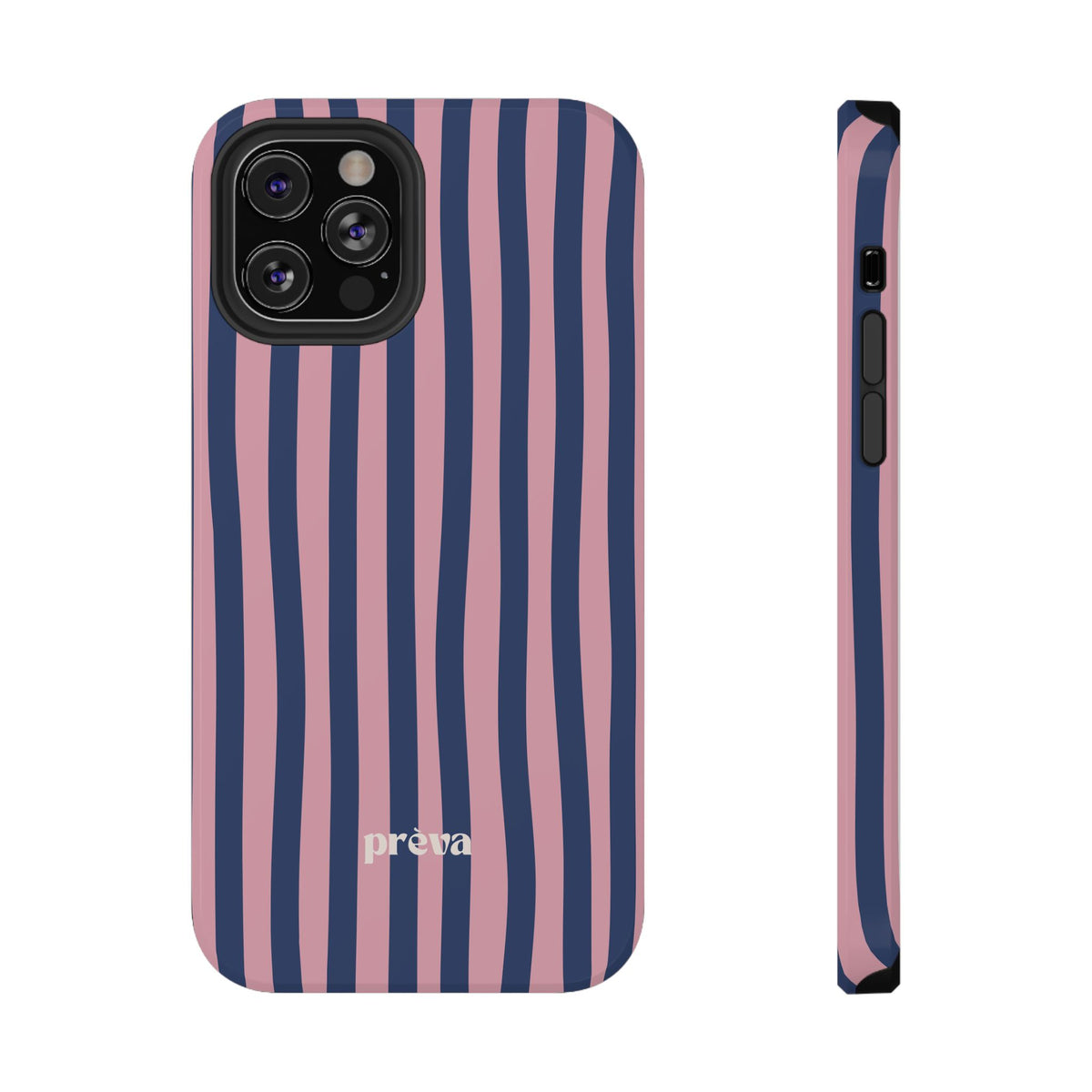 Blue and Pink Stripes Case