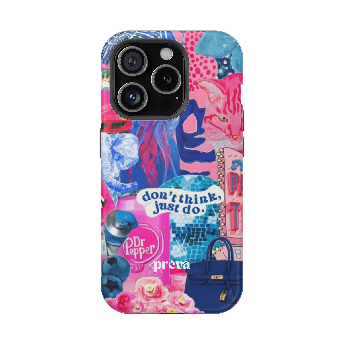 Vibrant Galaxy Collage Phone Case