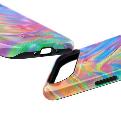 Iridescent Swirl Phone Case