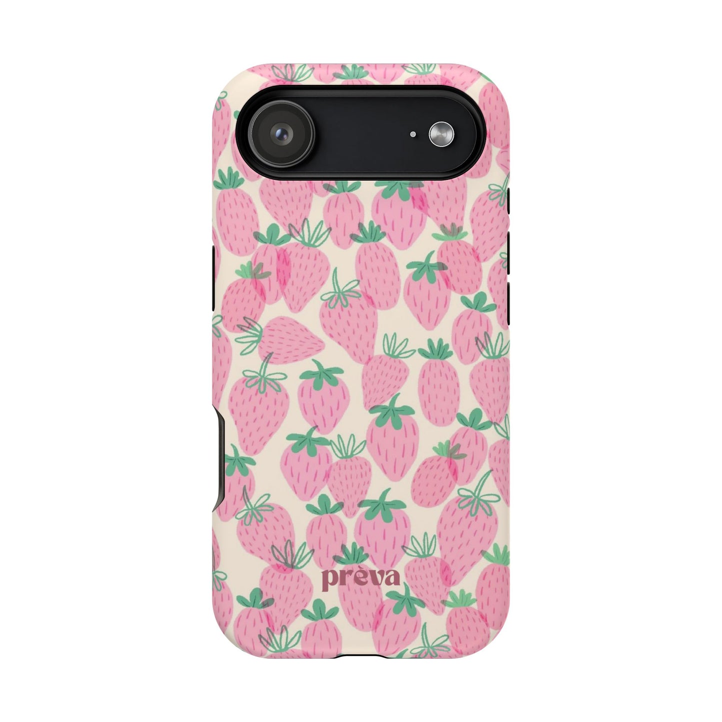 Pink Strawberry Phone Case