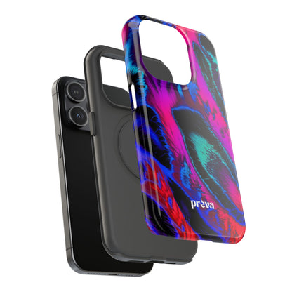 Neon Swirl Phone Case