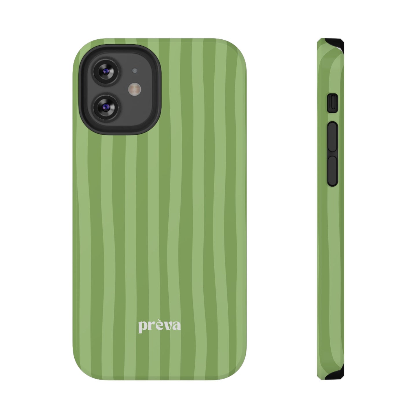 Light Green Stripes Phone Case