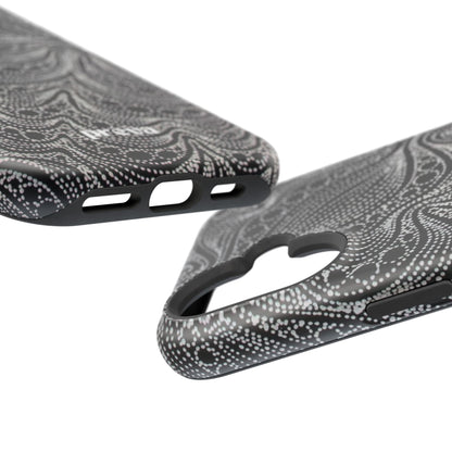 Abstract Midnight Lace Phone Case