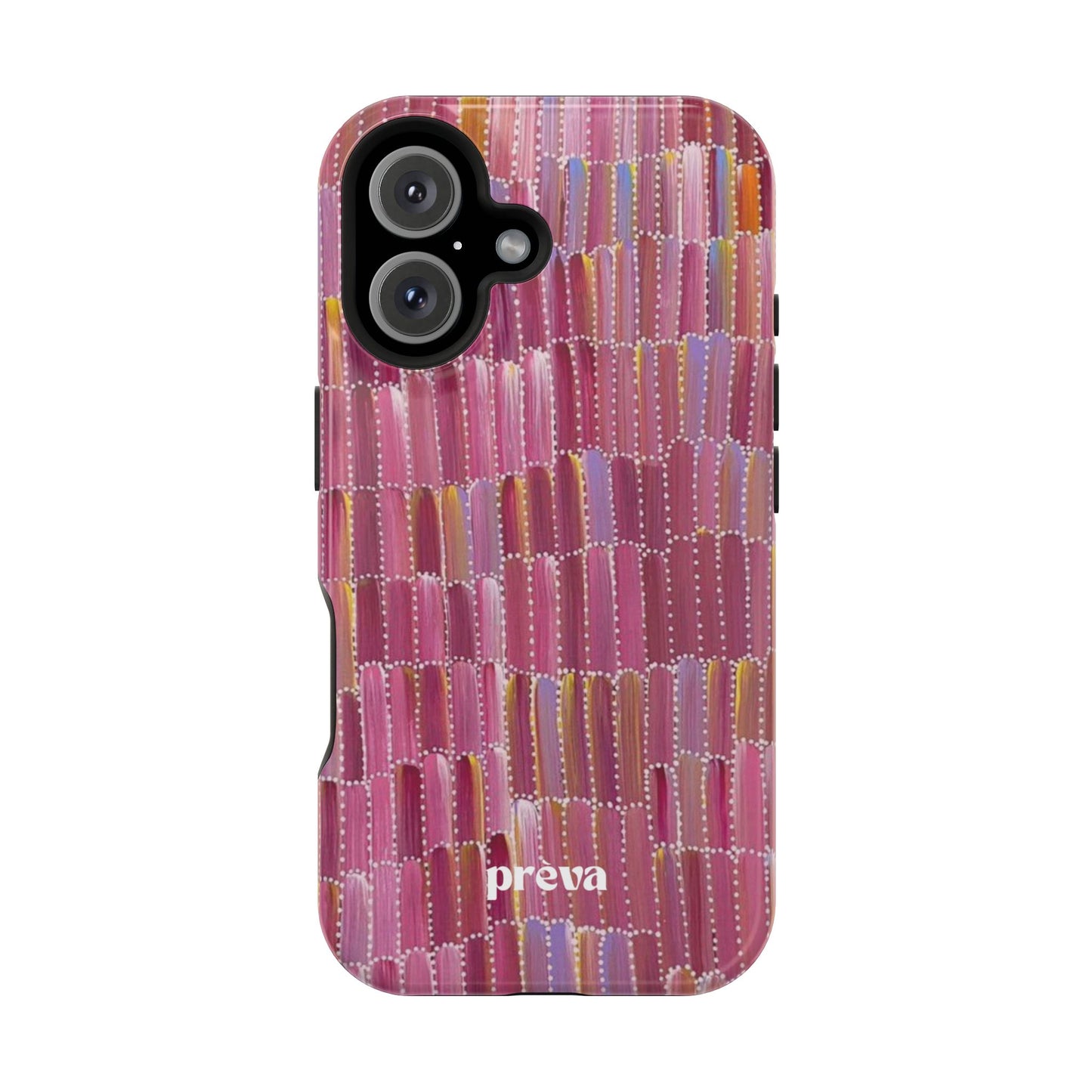 Pink Brushstroke Phone Case