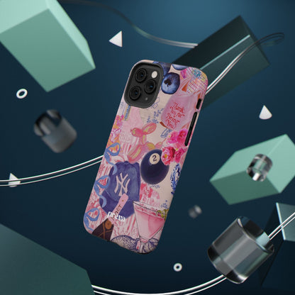 Retro 8 Ball Collage Phone Case