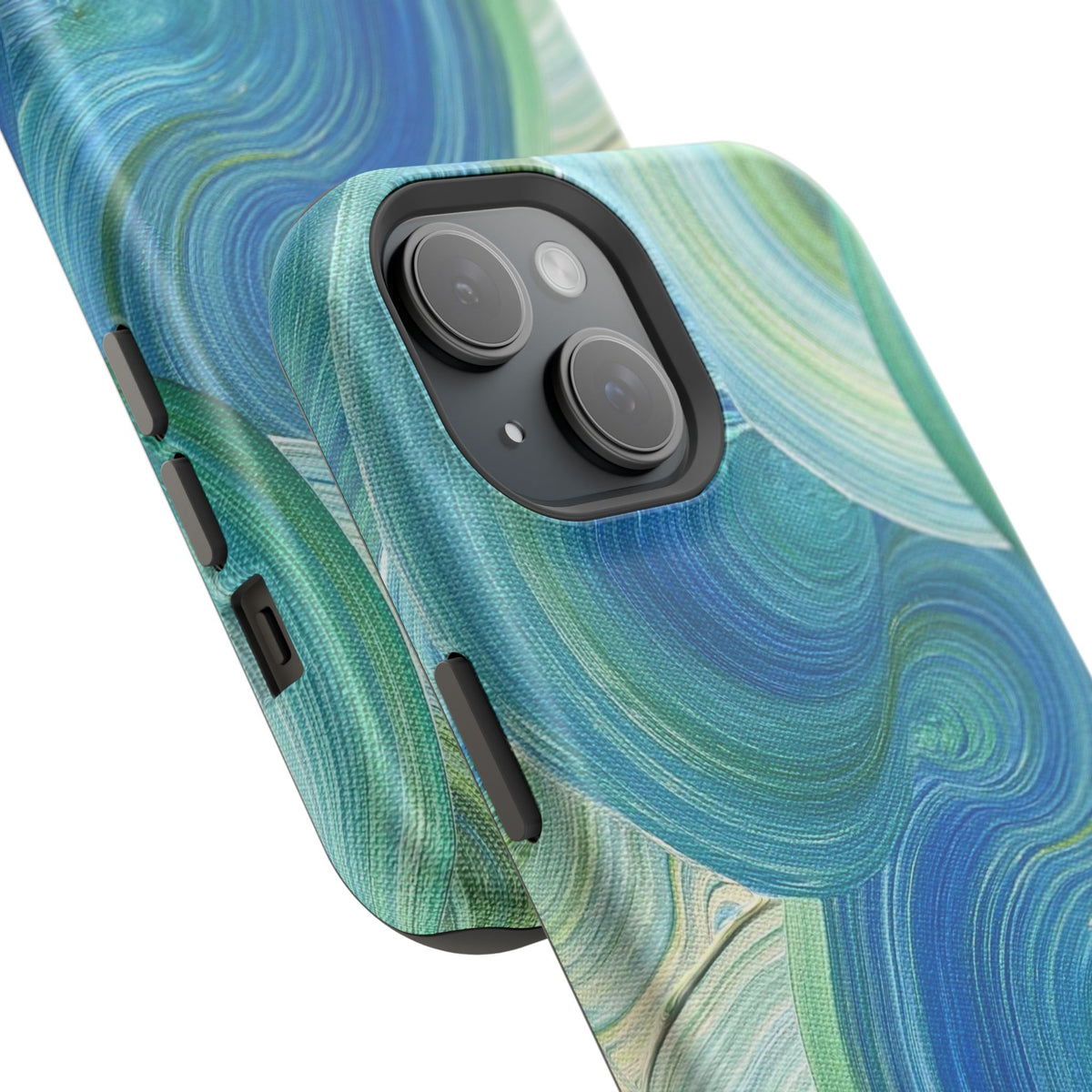 Swirling Ocean Impact-Resistant Phone Case