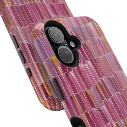 Pink Brushstroke Phone Case