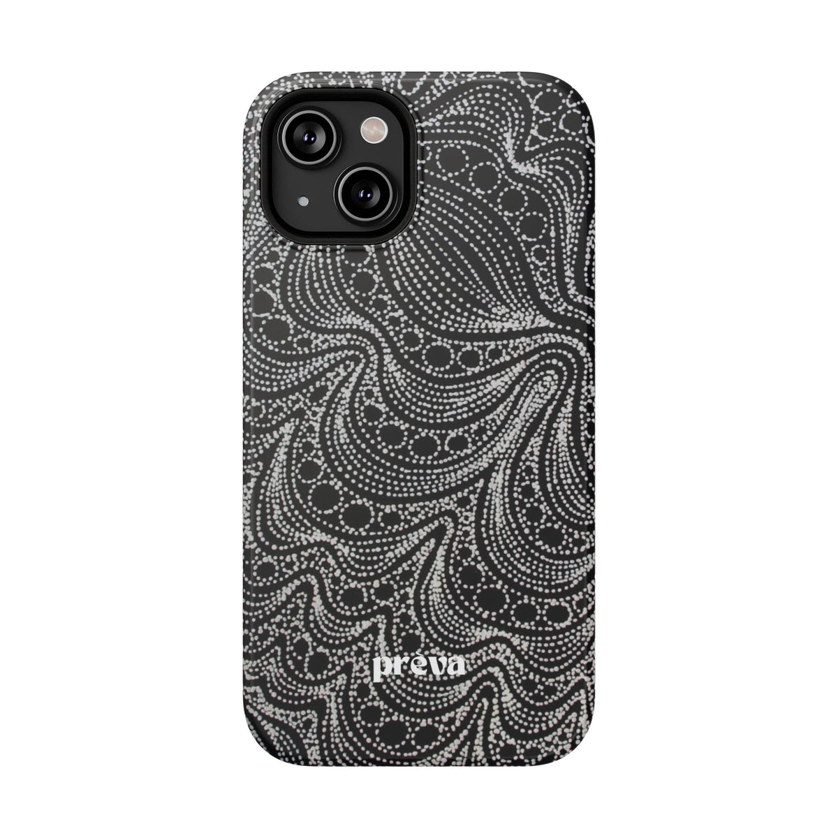 Abstract Midnight Lace Phone Case