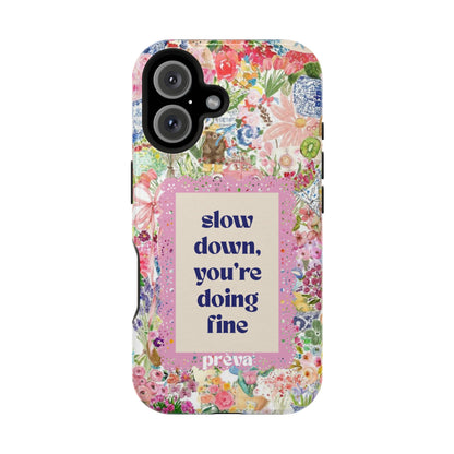 Slow Down Flowers x notsoken Phone Case