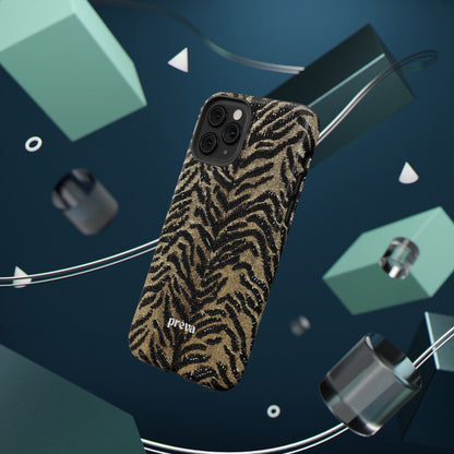 Phone Case — Impact‑Resistant Tiger Print Rug Texture