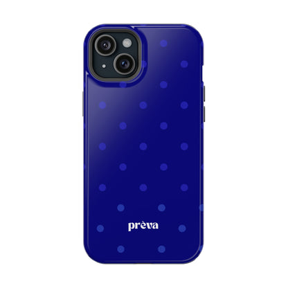 Dark Blue Polka Dots Phone Case