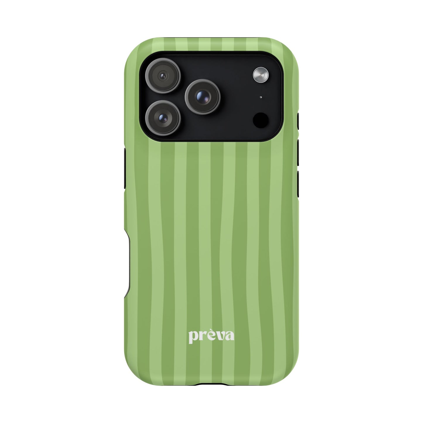 Light Green Stripes Phone Case
