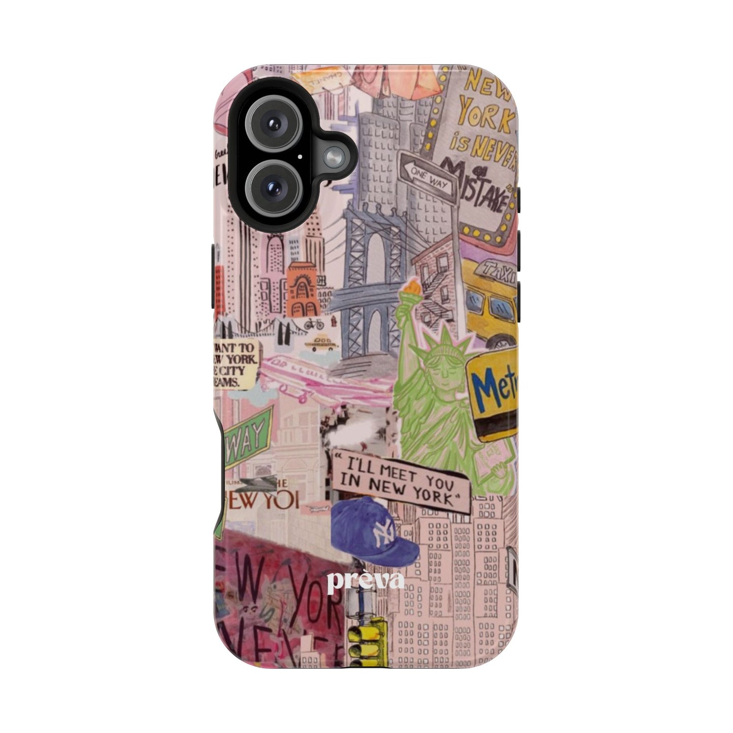 New York Collage Phone Case
