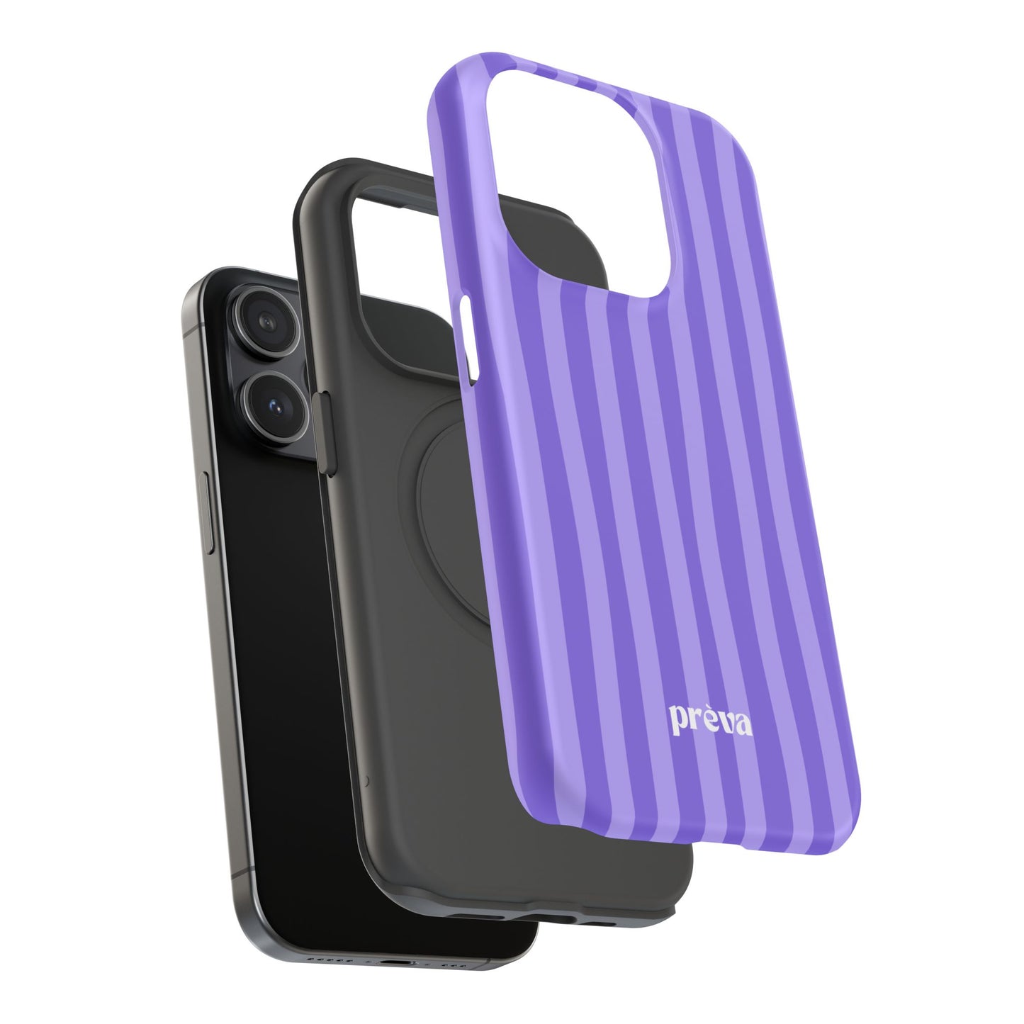 Lavender Stripes Phone Case